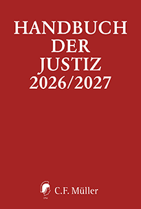 Cover Handbuch der Justiz